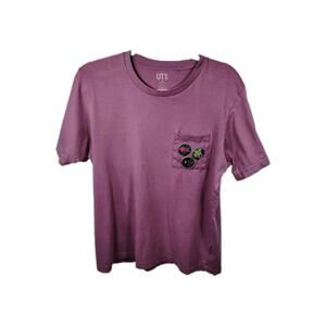 Splatoon M size UNIQLO UT collaboration T-shirt purple Anime